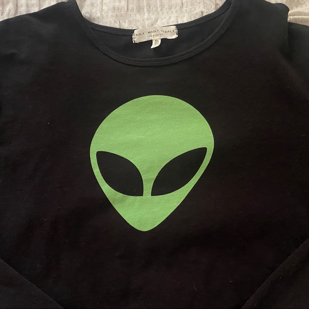 Urban Outfitters Long Sleeve Crop Top